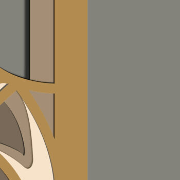 Intra απο ξύλο plywood  Χρώμα wenge 3mm-4mm πάχος - Ελάφια Πολυστρωματικά /Κόντρα πλακέ κομμένα ελάφια Δίασταση 30x20 cm INTRAFABR-112519607 - Image 5