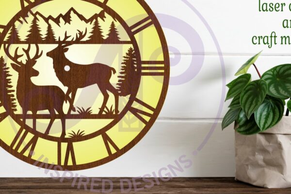 1758704530_Deer-wall-clock-laser-cut-files-SVG-Graphics-89968222