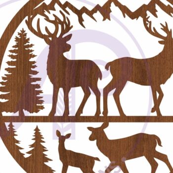 Intra απο ξύλο plywood Χρώμα wenge 3mm-4mm πάχος - κοπής με λέιζερ Wall Sign Δίασταση 30x20 cm INTRAFABR-88205216 - Image 3