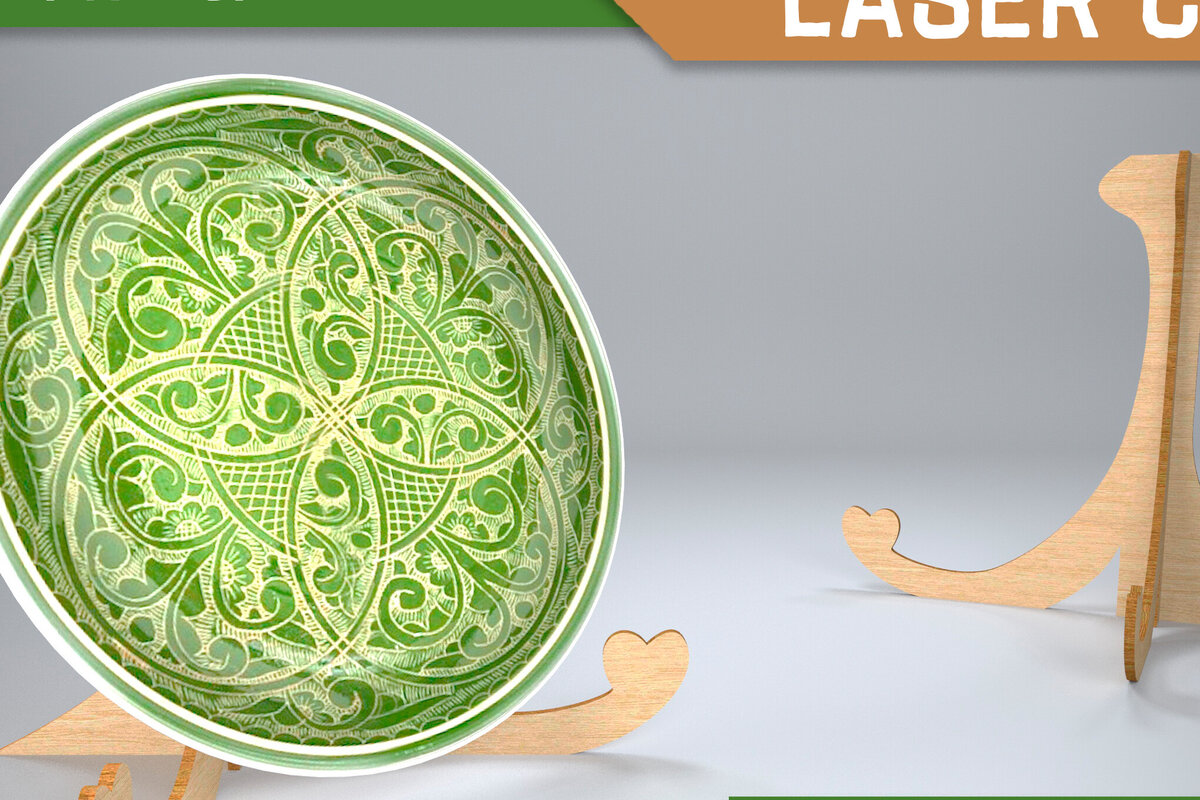 Intra απο ξύλο plywood  Χρώμα wenge 3mm-4mm πάχος - Σχεδιασμός . Easel Stands Δίασταση 30x20 cm INTRAFABR-120840328