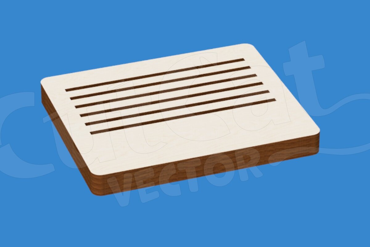 Intra απο ξύλο plywood  Χρώμα wenge 3mm-4mm πάχος - Desk Calendar 2026 Files Δίασταση 20x20 cm INTRAFABR-120490569