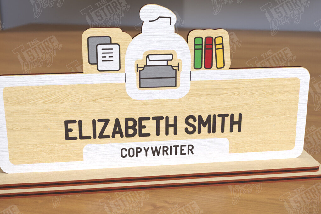 Intra απο ξύλο plywood  Χρώμα wenge 3mm-4mm πάχος - Επιτραπέζιο πινακίδα κοπής με λέιζερ | Πινακίδα ονόματος Δίασταση 30x20 cm INTRAFABR-98521485