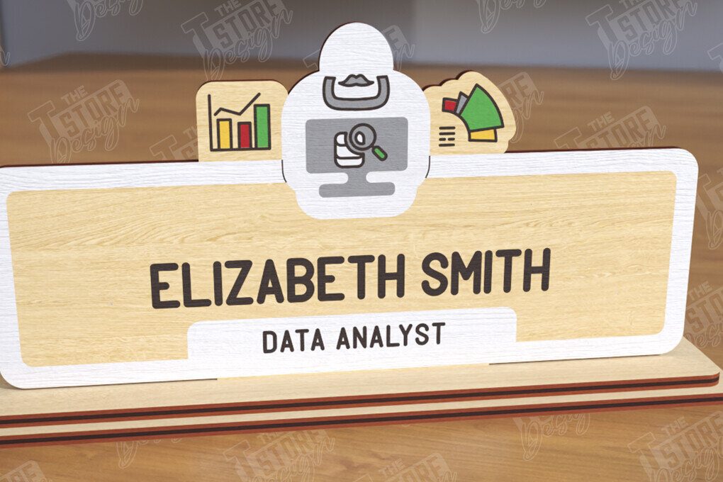 Intra απο ξύλο plywood  Χρώμα wenge 3mm-4mm πάχος - Επιτραπέζιο πινακίδα κοπής με λέιζερ | Πινακίδα ονόματος Δίασταση 30x20 cm INTRAFABR-123772092