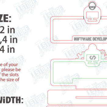 Intra απο ξύλο plywood  Χρώμα wenge 3mm-4mm πάχος - Πινακίδες γραφείου Πακέτο κοπής με λέιζερ | CNC Δίασταση 30x20 cm INTRAFABR-123772051 - Image 2