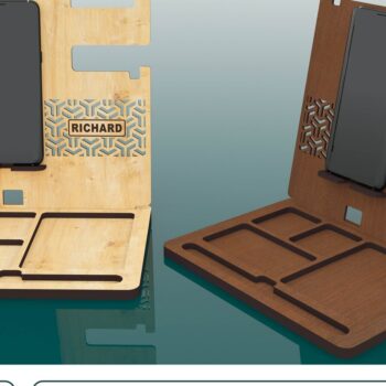 Intra απο ξύλο plywood  Χρώμα wenge 3mm-4mm πάχος - Desk Organizer Αρχεία Δίασταση 220x170 cm INTRAFABR-97783173 - Image 1