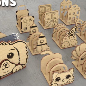 Intra απο ξύλο plywood  Χρώμα wenge 3mm-4mm πάχος - Desk Organizer Bundle|Supplies Organizer Δίασταση 30x20 cm INTRAFABR-97783012