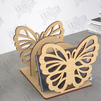 Intra απο ξύλο plywood  Χρώμα wenge 3mm-4mm πάχος - Desk Organizer Bundle|Supplies Organizer Δίασταση 30x20 cm INTRAFABR-97783012 - Image 4