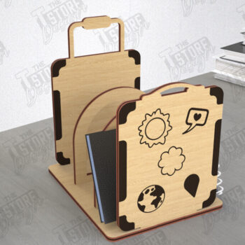 Intra απο ξύλο plywood  Χρώμα wenge 3mm-4mm πάχος - Desk Organizer Bundle|Supplies Organizer Δίασταση 30x20 cm INTRAFABR-97783012 - Image 5