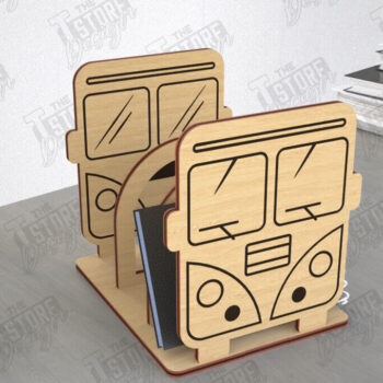 Intra απο ξύλο plywood  Χρώμα wenge 3mm-4mm πάχος - Desk Organizer Bundle|Supplies Organizer Δίασταση 30x20 cm INTRAFABR-97783012 - Image 6