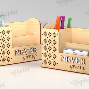 Intra απο ξύλο plywood  Χρώμα wenge 3mm-4mm πάχος - Desk Organizers Bundle Δίασταση 30x20 cm INTRAFABR-96130609 - Image 3