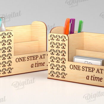 Intra απο ξύλο plywood  Χρώμα wenge 3mm-4mm πάχος - Desk Organizers Bundle Δίασταση 30x20 cm INTRAFABR-96130609 - Image 4