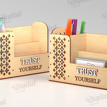 Intra απο ξύλο plywood  Χρώμα wenge 3mm-4mm πάχος - Desk Organizers Bundle Δίασταση 30x20 cm INTRAFABR-96130609 - Image 10