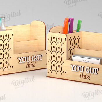 Intra απο ξύλο plywood  Χρώμα wenge 3mm-4mm πάχος - Desk Organizers Bundle Δίασταση 30x20 cm INTRAFABR-96130609 - Image 11