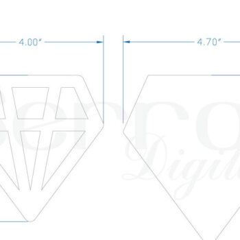 Intra απο ξύλο plywood  Χρώμα wenge 3mm-4mm πάχος - Διαμαντένιο Προσκλητήριο Γάμου Κοπής Δίασταση 10x15 cm INTRAFABR-85985259 - Image 3