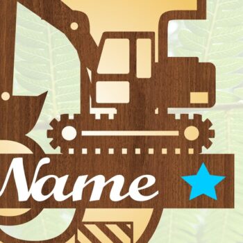 Intra απο ξύλο plywood  Χρώμα wenge 3mm-4mm πάχος - Digger Capital Monogram Letter J Δίασταση 30x20 cm INTRAFABR-118348242 - Image 3