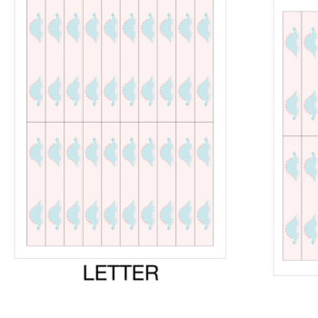 Intra απο ξύλο plywood Χρώμα wenge 3mm-4mm πάχος - Dino Baby Shower Flags | Jurassic-Themed Δίασταση 5x0 cm INTRAFABR-68950724 - Image 3