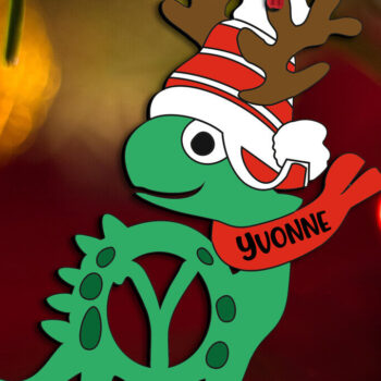 Intra απο ξύλο plywood  Χρώμα wenge 3mm-4mm πάχος - Dino Y Letter Χριστουγεννιάτικο δώρο Δίασταση 6x6 cm INTRAFABR-90362561 - Image 1