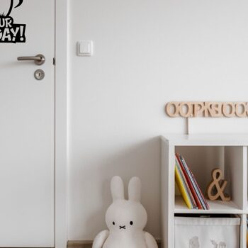 Intra απο ξύλο plywood  Χρώμα wenge 3mm-4mm πάχος - Dinosaur Birthday Cake Topper , T Rex Δίασταση 40x50 cm INTRAFABR-90040320 - Image 5