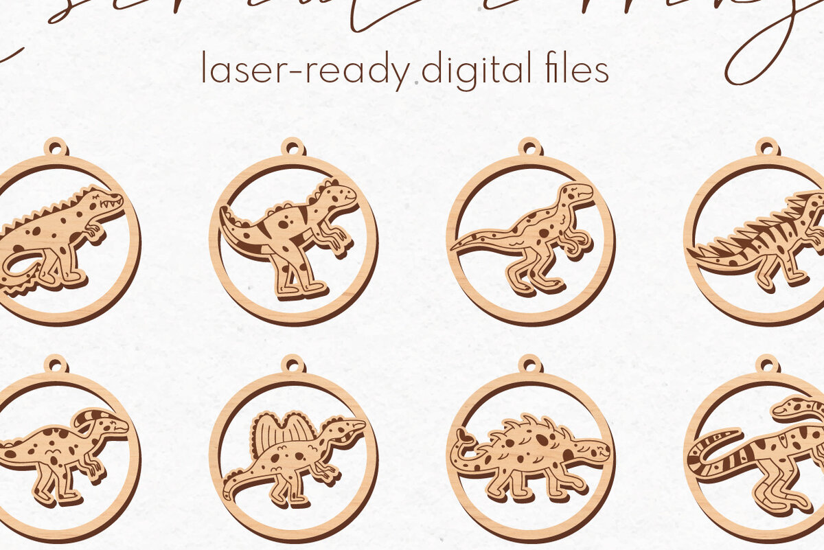 Intra απο ξύλο plywood  Χρώμα wenge 3mm-4mm πάχος - Πακέτο με σκουλαρίκια δεινοσαύρων | Δίασταση 3x3 cm INTRAFABR-72020851