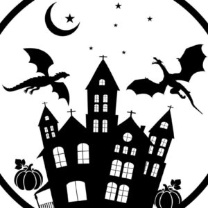 Intra απο ξύλο plywood  Χρώμα wenge 3mm-4mm πάχος - Dinosaur File Lager Cut Halloween SV Δίασταση 15x15 cm INTRAFABR-114154493