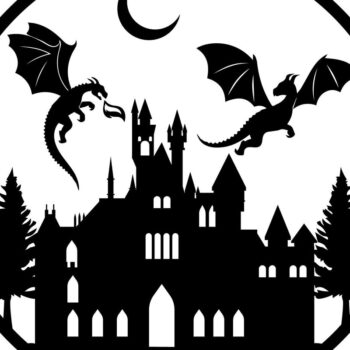 Intra απο ξύλο plywood Χρώμα wenge 3mm-4mm πάχος - Dinosaur με Lager Cut Hallowe Δίασταση 30x20 cm INTRAFABR-114209984 - Image 1