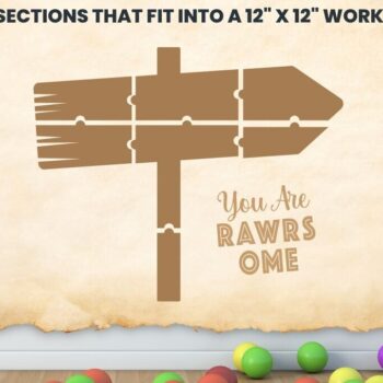 Intra απο ξύλο plywood Χρώμα wenge 3mm-4mm πάχος - Διακόσμηση τοίχου Dinosaur Δίασταση 40x50 cm INTRAFABR-35155258 - Image 4