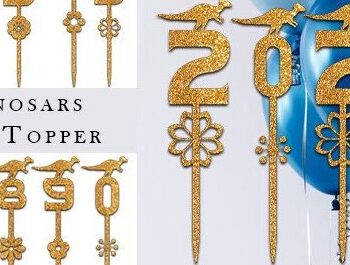 Intra απο ξύλο plywood  Χρώμα wenge 3mm-4mm πάχος - Dinosaurs Cake Topper Number Design Δίασταση 30x30 cm INTRAFABR-121423253 - Image 1