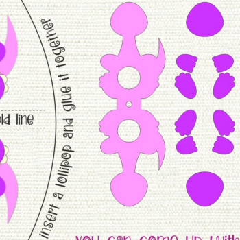 Intra απο ξύλο plywood  Χρώμα wenge 3mm-4mm πάχος - Πρότυπο Diplodocus - Lollipop Holder Δίασταση 30x20 cm INTRAFABR-84108903 - Image 1