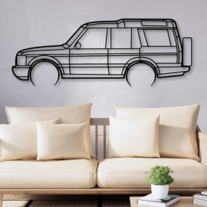 Intra απο ξύλο plywood  Χρώμα wenge 3mm-4mm πάχος - Discovery 2 Car Silhouette Δίασταση 20x20 cm INTRAFABR-84108690