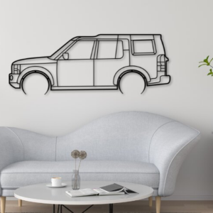 Intra απο ξύλο plywood  Χρώμα wenge 3mm-4mm πάχος - Discovery 3 Car Silhouette Δίασταση 20x20 cm INTRAFABR-84108786