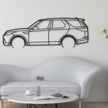 Intra απο ξύλο plywood  Χρώμα wenge 3mm-4mm πάχος - Discovery 5 Car Silhouette Δίασταση 20x20 cm INTRAFABR-84109663 - Image 1