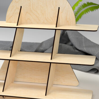 Intra απο ξύλο plywood  Χρώμα wenge 3mm-4mm πάχος - Πακέτο βάσης οθόνης Δίασταση 4x4 cm INTRAFABR-123727646 - Image 2