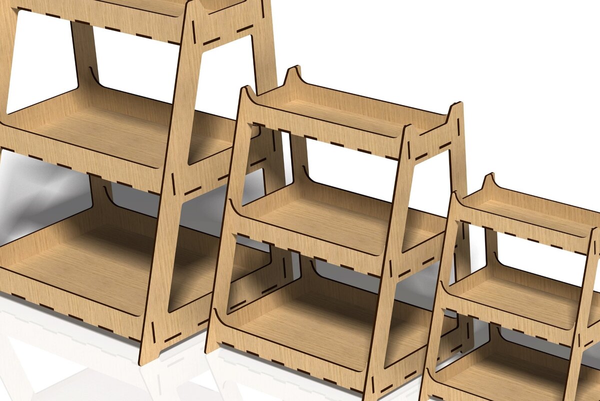 Intra απο ξύλο plywood  Χρώμα wenge 3mm-4mm πάχος - Βάση οθόνης, θήκη, Stander Δίασταση 20x20 cm INTRAFABR-120357827