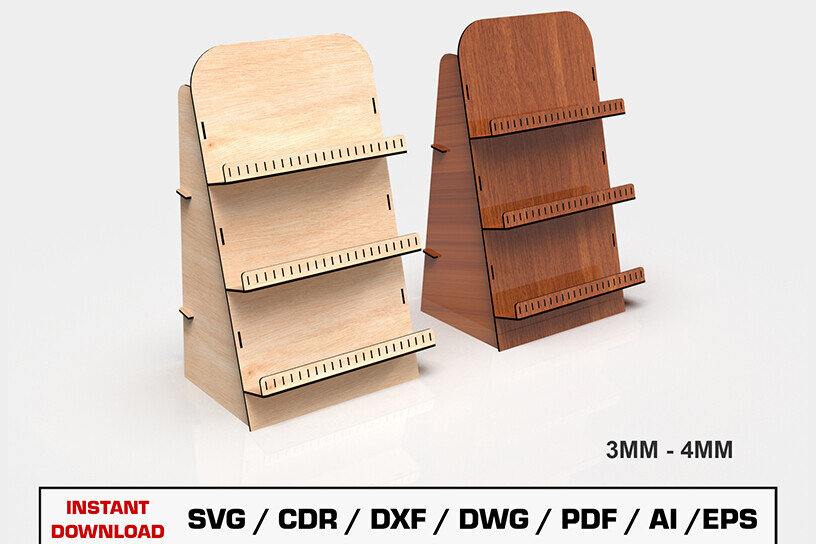 Intra απο ξύλο plywood  Χρώμα wenge 3mm-4mm πάχος - Εμφάνιση υ κοπής με λέιζερ βάσης Δίασταση 3x3 cm INTRAFABR-102702191