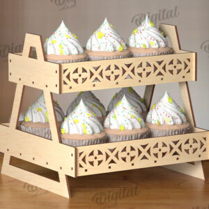 Intra απο ξύλο plywood  Χρώμα wenge 3mm-4mm πάχος - βάσης οθόνης. Ξύλινο σταντ Δίασταση 30x20 cm INTRAFABR-102527998