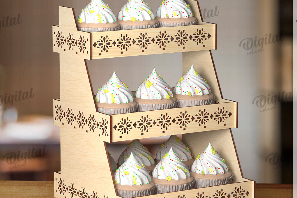 Intra απο ξύλο plywood  Χρώμα wenge 3mm-4mm πάχος - βάσης οθόνης. Ξύλινο σταντ Δίασταση 30x20 cm INTRAFABR-102528018