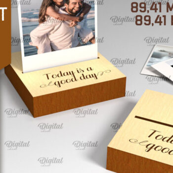 Intra απο ξύλο plywood 3mm-4mm πάχος - Εμφάνιση Stand LaserCut. Ξύλινη βάση  Δίασταση 30x20 cm INTRAFABR-91961764 - Image 1