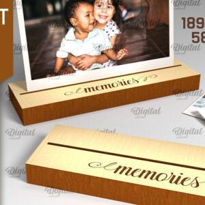 Intra απο ξύλο plywood 3mm-4mm πάχος - Εμφάνιση Stand LaserCut. Ξύλινη βάση  Δίασταση 30x20 cm INTRAFABR-91961915