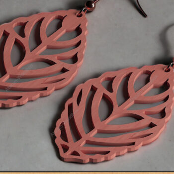 Intra απο ξύλο plywood  Χρώμα wenge 3mm-4mm πάχος - Πρότυπα σετ κοσμημάτων DIY Ακρυλικά Ξύλινα Δίασταση 3x3 cm INTRAFABR-81344882 - Image 4