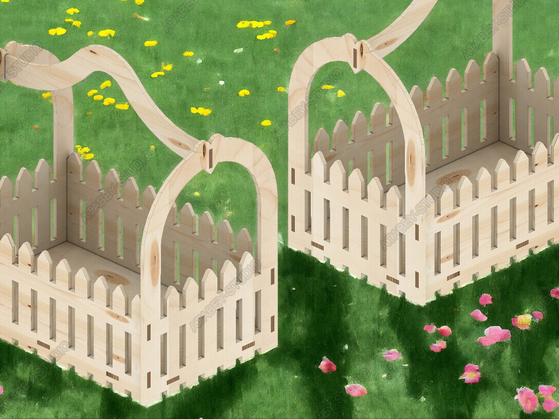 Intra απο ξύλο plywood  Χρώμα wenge 3mm-4mm πάχος - Ξύλινο καλάθι αποθήκευσης DIY Δίασταση 4x4 cm INTRAFABR-107527816