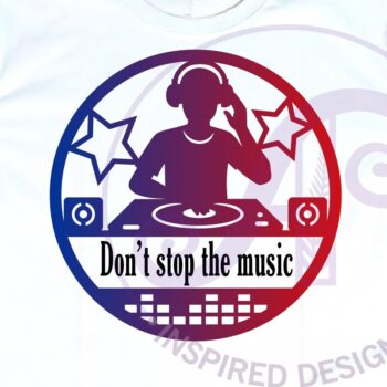 Intra απο ξύλο plywood  Χρώμα wenge 3mm-4mm πάχος - Όνομα DJ Wall Art Sign, Personalized Δίασταση 40x50 cm INTRAFABR-36575652 - Image 4