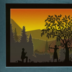 Intra απο ξύλο plywood  Χρώμα wenge 3mm-4mm πάχος - Μην το σκέφτεστε καν Shadow Box Δίασταση 5x7 cm INTRAFABR-124968205