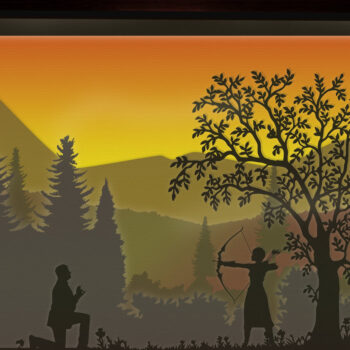 Intra απο ξύλο plywood  Χρώμα wenge 3mm-4mm πάχος - Μην το σκέφτεστε καν Shadow Box Δίασταση 5x7 cm INTRAFABR-124968205 - Image 3