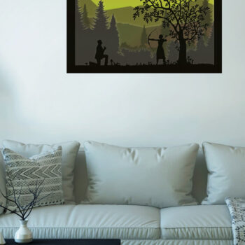 Intra απο ξύλο plywood  Χρώμα wenge 3mm-4mm πάχος - Μην το σκέφτεστε καν Shadow Box Δίασταση 5x7 cm INTRAFABR-124968205 - Image 6