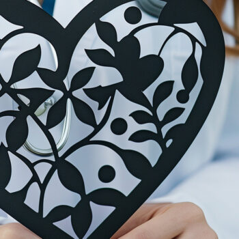 Intra απο ξύλο plywood Χρώμα wenge 3mm-4mm πάχος - Δέσμη κοπής με λέιζερ Doctor Signs Δίασταση 30x20 cm INTRAFABR-84290970 - Image 3