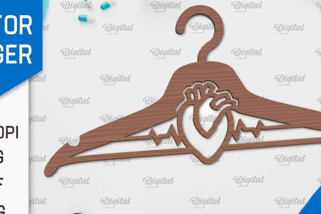 Intra απο ξύλο plywood  Χρώμα wenge 3mm-4mm πάχος - με λέιζερ ξύλινη κρεμάστρα Doctor Δίασταση 30x20 cm INTRAFABR-109762472