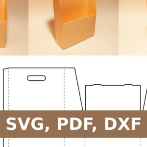 Intra απο ξύλο plywood  Χρώμα wenge 3mm-4mm πάχος - Κουτί εγγράφων Δίασταση 20x20 cm INTRAFABR-110186102