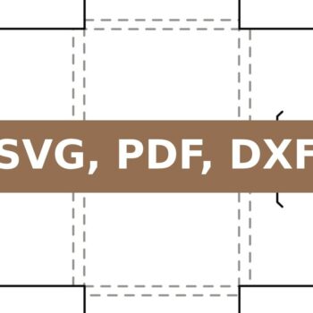 Intra απο ξύλο plywood  Χρώμα wenge 3mm-4mm πάχος - Κουτί αποθήκευσης εγγράφων Δίασταση 20x20 cm INTRAFABR-117727864 - Image 2