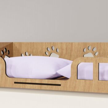 Intra απο ξύλο plywood Χρώμα wenge 3mm-4mm πάχος - Dog Bed Fie / Cute Bed for Pet Δίασταση 510x310 cm INTRAFABR-33803888 - Image 6