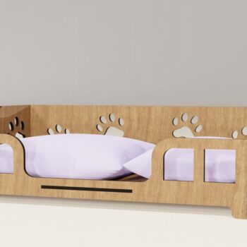 Intra απο ξύλο plywood Χρώμα wenge 3mm-4mm πάχος - Dog Bed Fie / Cute Bed for Pet Δίασταση 510x310 cm INTRAFABR-33803888 - Image 9